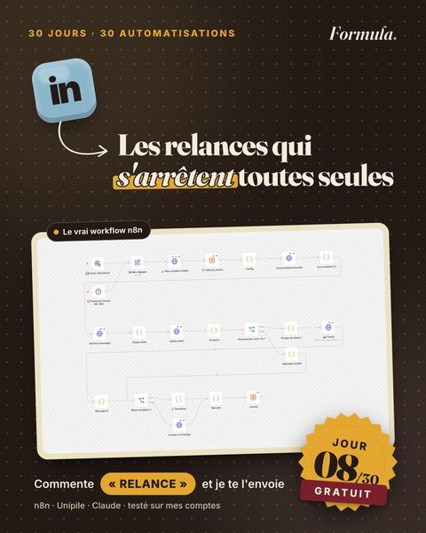 Jour 8 : Les relances qui s'arrêtent toutes seules