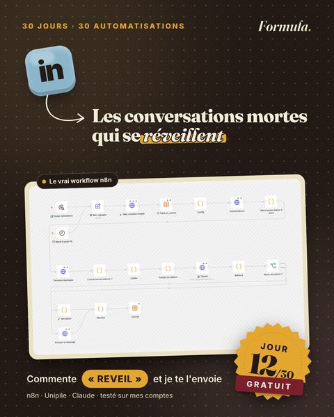 Jour 12 : Les conversations mortes qui se réveillent