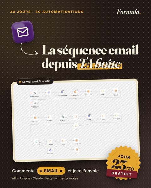 Jour 23 : La séquence email depuis TA boîte